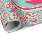 MOVE LOVE (MUEVE EL AMOR) BY MASANSER GESCHENKPAPIER (Rolleneckpunkt)