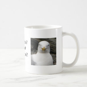 Möve mit Haltung Kaffeetasse