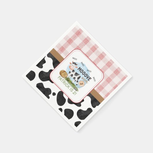 Move Over Barnyard  Serviette (Ecke)