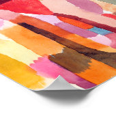 Movement of Vaulted Chambers : Paul Klee 1915 Poster (Ecke)