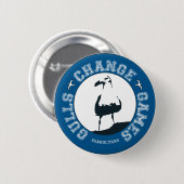 Möven-Änderungs-Spielknopf Button (Vorne & Hinten)