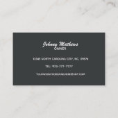 Movers Slogans Business Cards Visitenkarte (Rückseite)