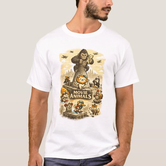 Movie Animals T-Shirt (Vorderseite)