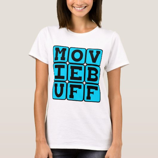 Movie Buff, Knower of Film Trivia T-Shirt (Vorderseite)