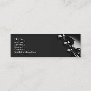 Movie Business Card Mini Visitenkarte