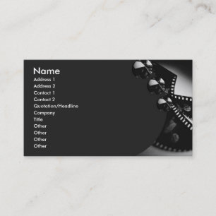 Movie Business Card Visitenkarte