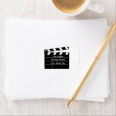 Movie Clapperboard-Adresse Adressaufkleber (Insitu)