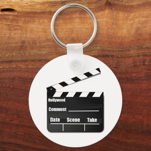Movie Clapperboard Schlüsselanhänger (Vorderseite)