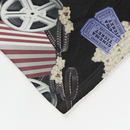 Movie Classics Binge Watching Fleecedecke (Ecke)