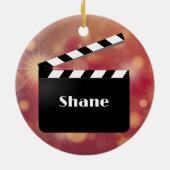 Movie Director Design Keramik Ornament (Hinten)