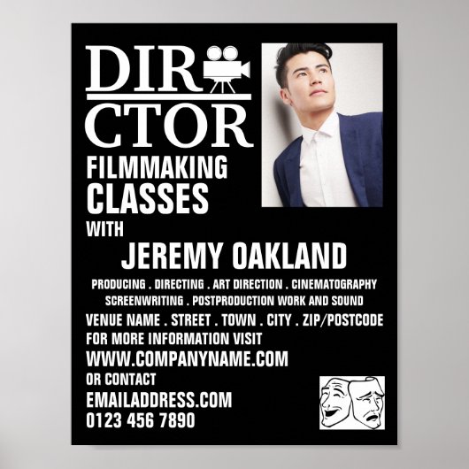 Movie Director, Filmmaking Poster (Vorne)