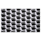 MOVIE-KAMERA-PATTERN-DESIGN FÜR FILMBUFFS STOFF (Fat Quarter (45,7 x 55,9 cm))