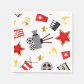 Movie Lover Pattern Serviette (Vorderseite)