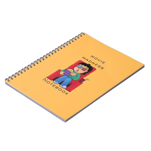Movie Madness Notebook Notizblock (Linke Seite)