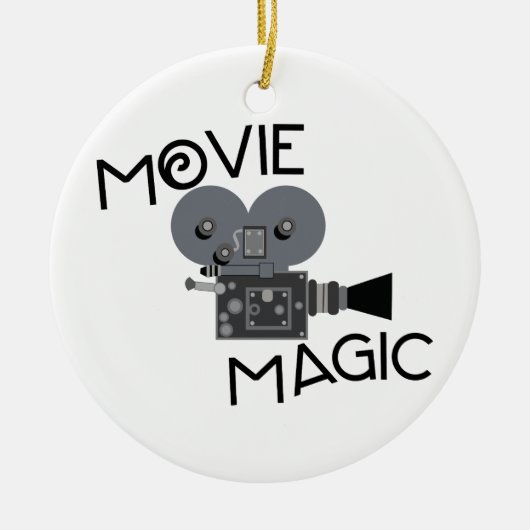 Movie Magic Keramik Ornament (Vorne)