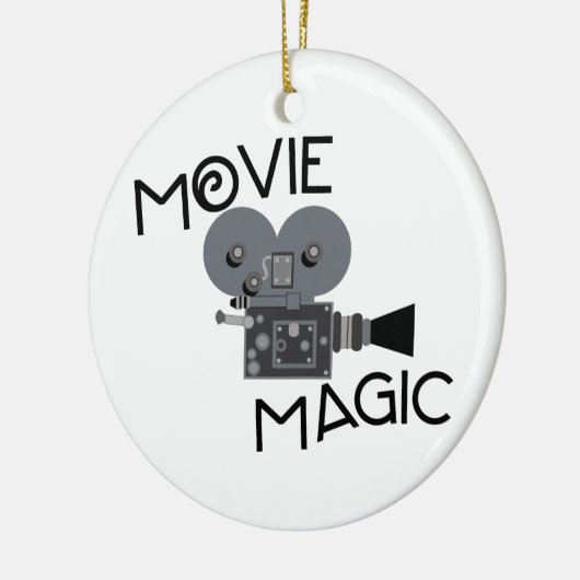 Movie Magic Keramik Ornament (Links)