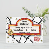 Movie Marquis Einladung (Stehend Vorderseite)