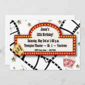 Movie Marquis Einladung (Vorne/Hinten)