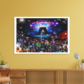Movie memorabilia montage wall Art Leinwand (Insitu (Wohnzimmer))