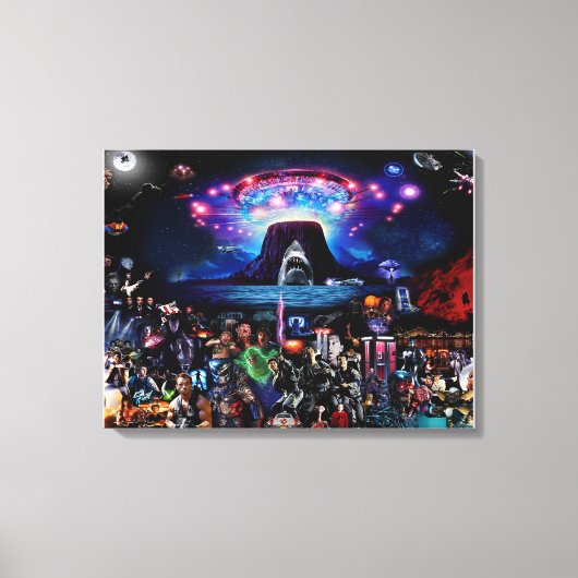 Movie Memorabilia montage wall Art poster Leinwanddruck (Vorderseite)