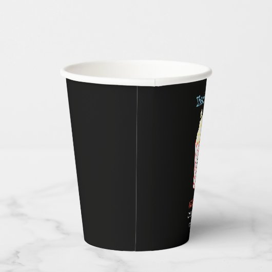 Movie Night Birthday Party Popcorn Vielen Dank Pappbecher (Rechts)