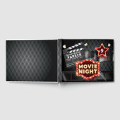 Movie Night Luxury Gästebuch (Voll)