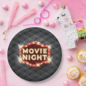 Movie Night Luxury Pappteller (Party)