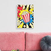 Movie Night Munchies Leinwanddruck (Insitu (Wohnzimmer))