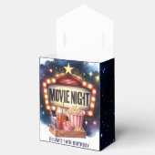 Movie Night Popcorn Kindergeburtstag Geschenkschachtel (Geöffnet)