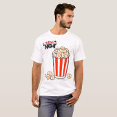*Movie Night* Popcorn Tub T - Shirt (Vorne ganz)