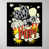 Movie Popcorn Lover Poster (Vorne)