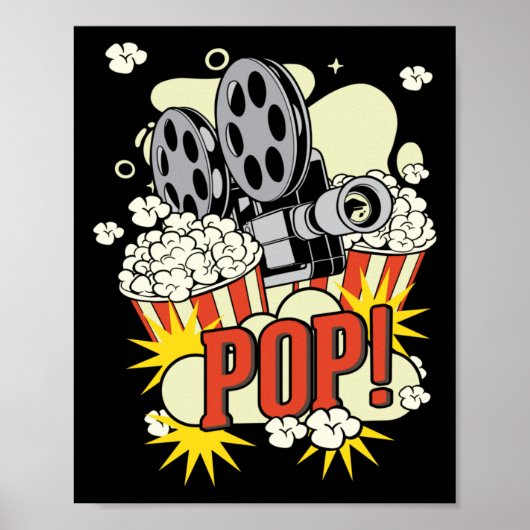 Movie Popcorn Lover Poster (Vorne)