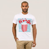 Movie Popcorn Mens T - Shirt (Vorne ganz)