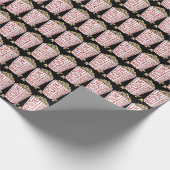 Movie Popcorn Muster Packpapier thematisch (Ecke)