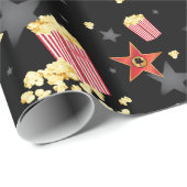 Movie Popcorn Packpapier (Rolleneckpunkt)