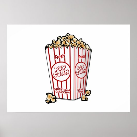 Movie Popcorn Poster (Vorne)