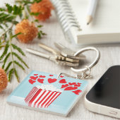 Movie Popcorn Schlüsselanhänger (Vorderseite rechts)