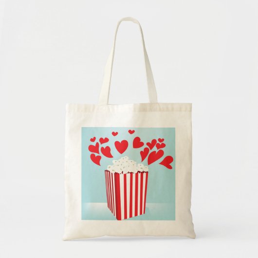 Movie Popcorn Tote Bag Tragetasche (Vorne)