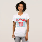 Movie Popcorn Womens T - Shirt (Vorne ganz)