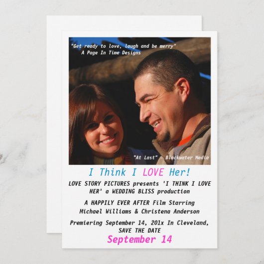 Movie Poster 2 Ankündigung Datum freihalten (Vorne/Hinten)