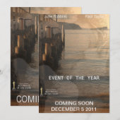 Movie Poster Einladung (Vorne/Hinten)