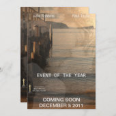 Movie Poster Einladung (Vorne/Hinten)