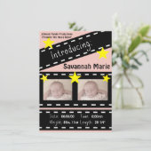 Movie Reel Clapper Board Ankündigung (Stehend Vorderseite)