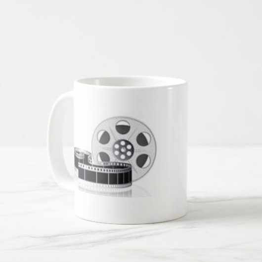 Movie Reel Kaffeetasse (Vorderseite Links)
