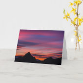 Movie Road Sunrise Karte (Gelbe Blume)