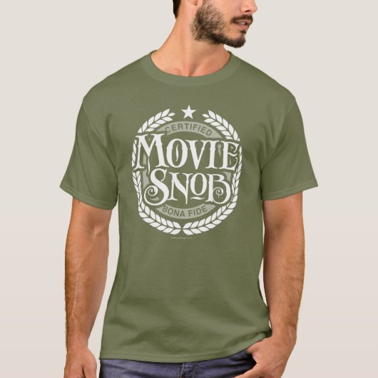 Movie Snob - lustiger Filmliebhaber T-Shirt (Vorderseite)