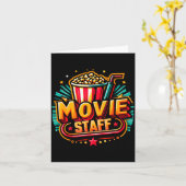 Movie Staff Party Night Behind The Scene Awesomene Karte (Gelbe Blume)