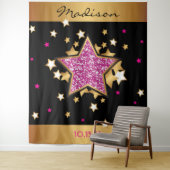 MOVIE STAR HOLLYWOOD BROADWAY Foto-Op Hintergrund Wandteppich (Beispiel)