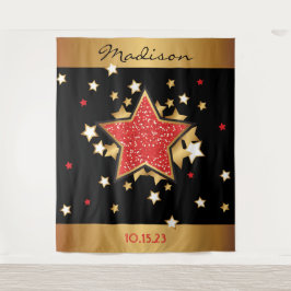 MOVIE STAR HOLLYWOOD BROADWAY Foto-Op Hintergrund Wandteppich