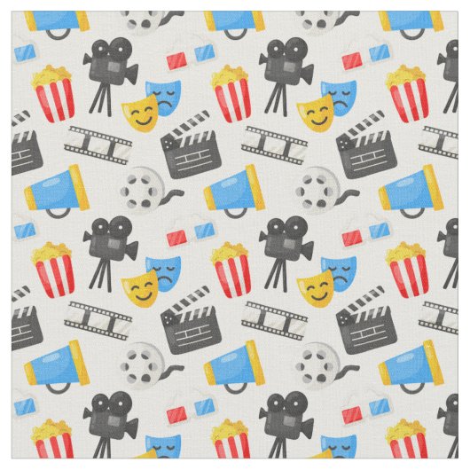 Movie Theater Fabric Stoff (Nahaufnahme)